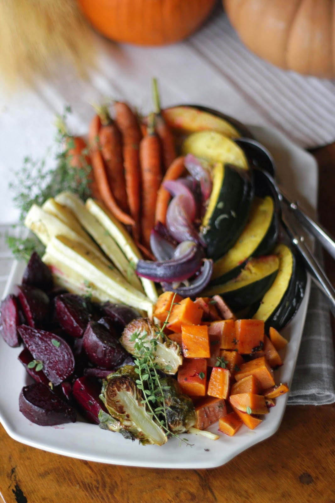 Vegetarian Platters Recipes
 Jenny Steffens Hobick Roasted Root Ve able Platter with