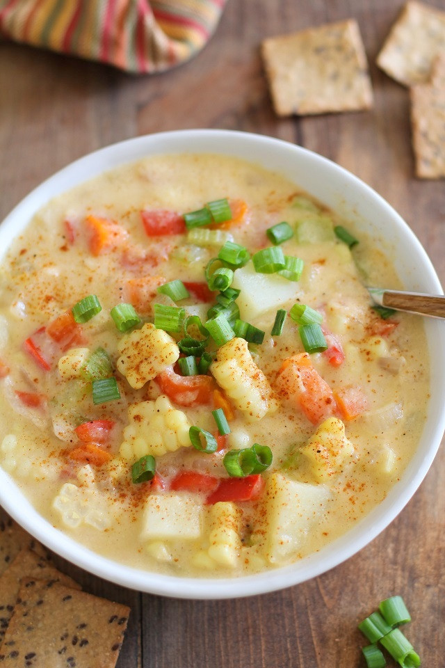 Vegetarian Potato Corn Chowder
 Vegan Corn Chowder The Roasted Root