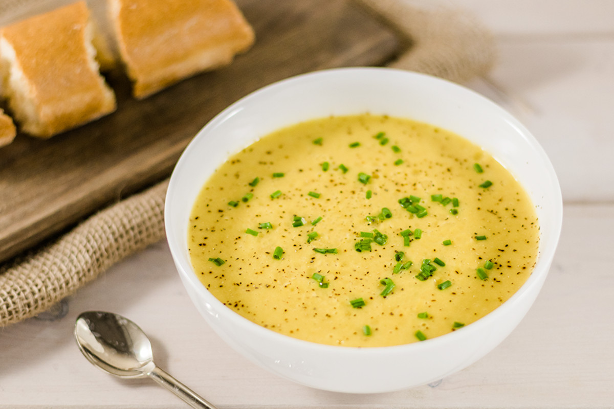 Vegetarian Potato Soup Recipe
 Cheesy Vegan Potato Soup Recipe a Healthy Dose of fort