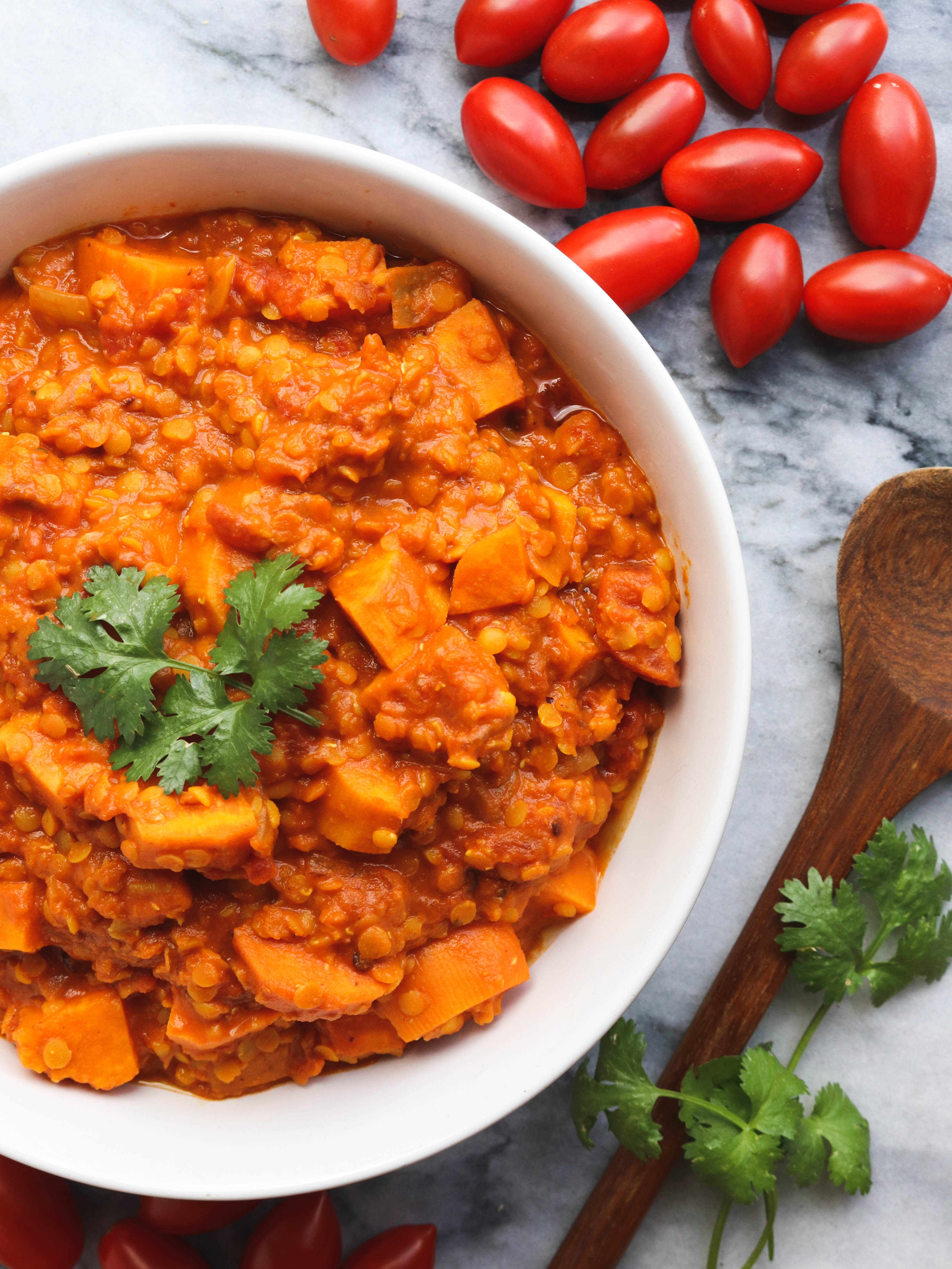 Vegetarian Potato Stew
 ve arian sweet potato stew