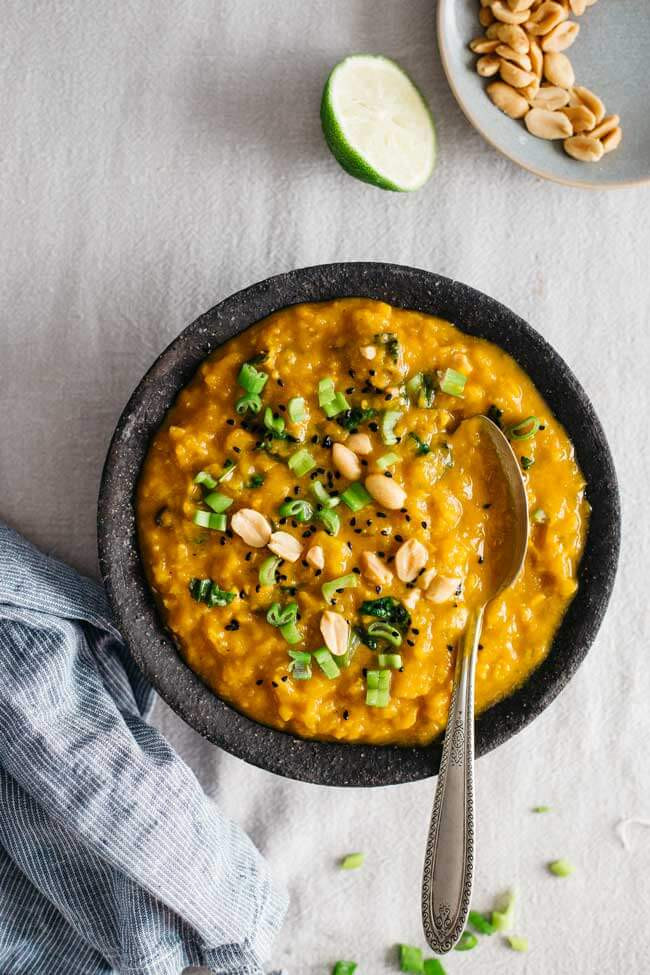 Vegetarian Potato Stew
 Sweet Potato and Peanut Stew with Kale