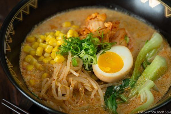 Vegetarian Ramen Recipes
 Spicy Shoyu Ramen スパイシー醤油ラメーン • Just e Cookbook
