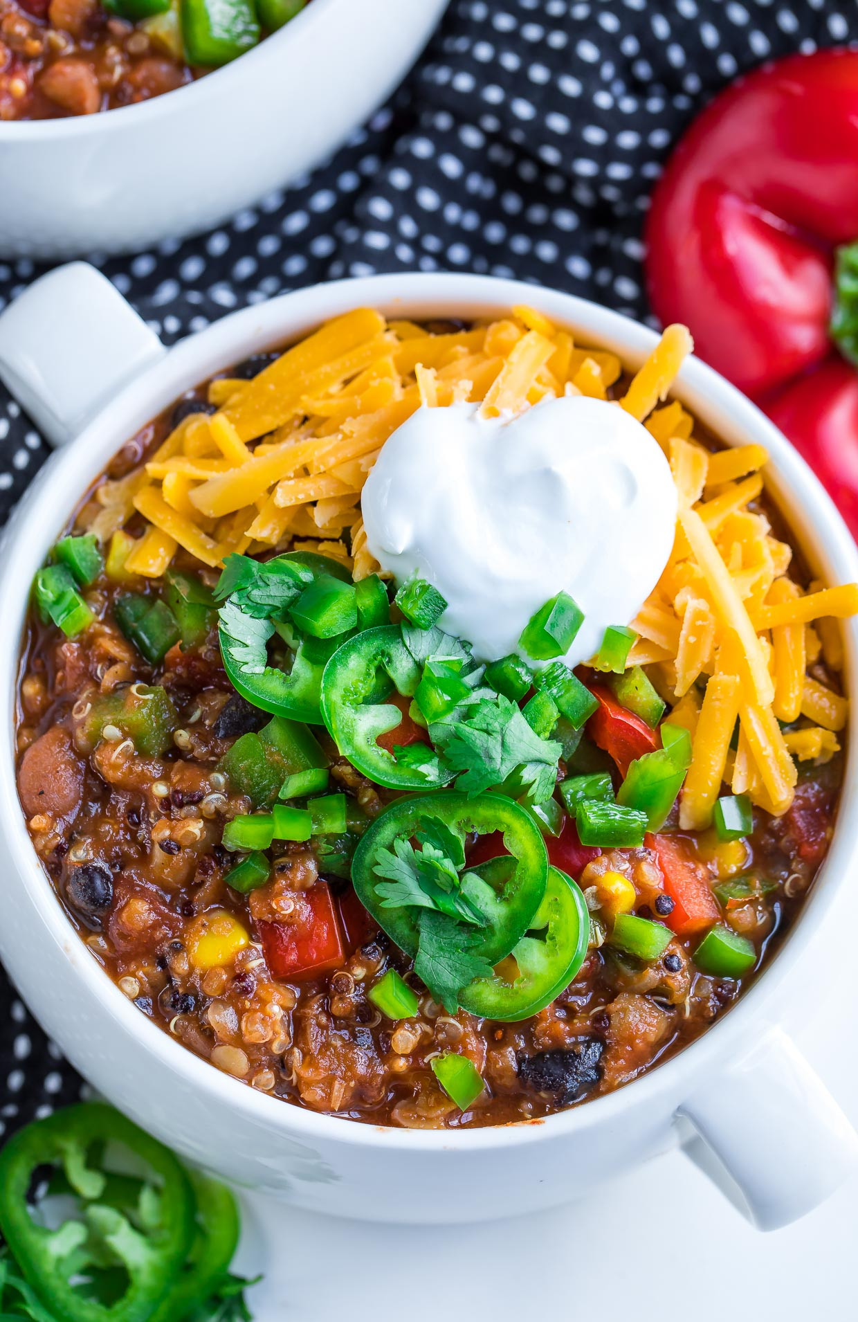 Vegetarian Recipes For Instant Pot
 Instant Pot Ve arian Quinoa Chili Peas And Crayons