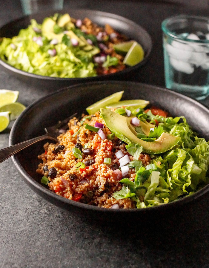 Vegetarian Recipes For Instant Pot
 Instant Pot Vegan Quinoa Burrito Bowls