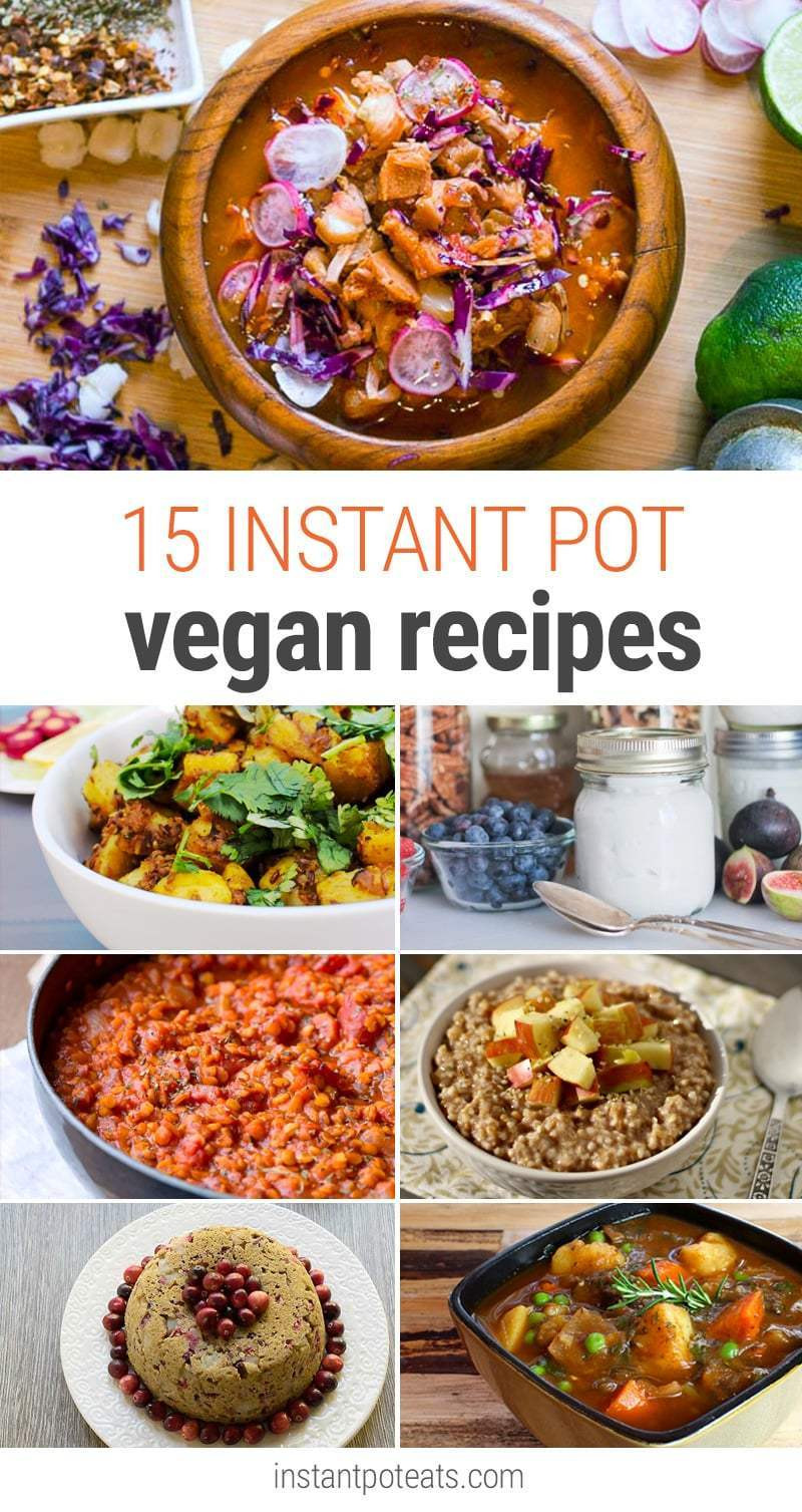 Vegetarian Recipes For Instant Pot
 20 Instant Pot Vegan Recipes That Everyone Will Love
