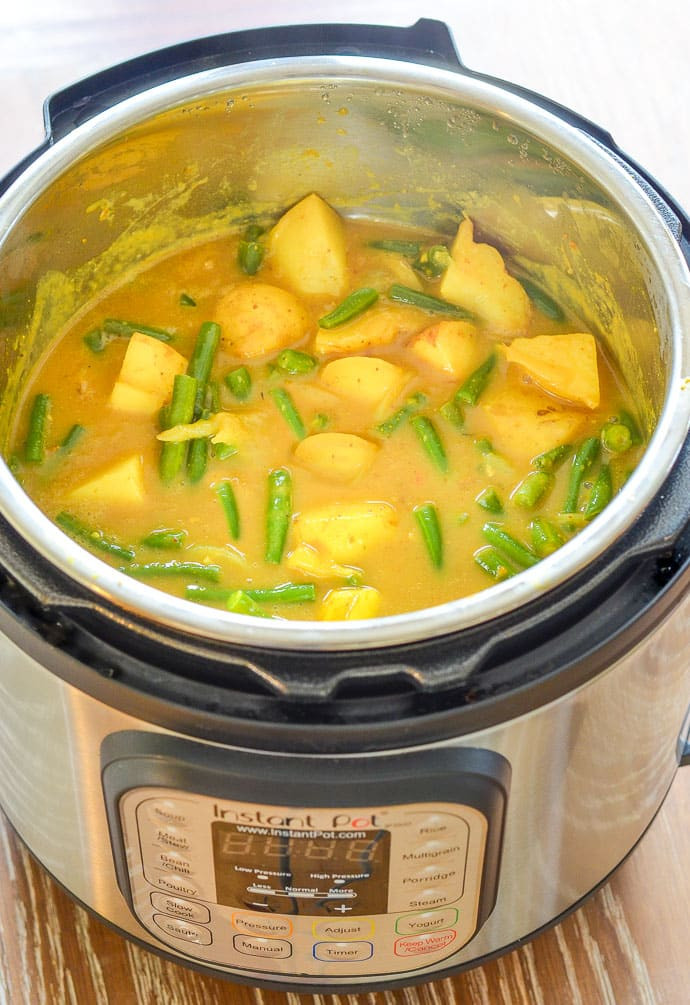 Vegetarian Recipes For Instant Pot
 Vegan Instant Pot Potato Curry Recipe A Virtual Vegan