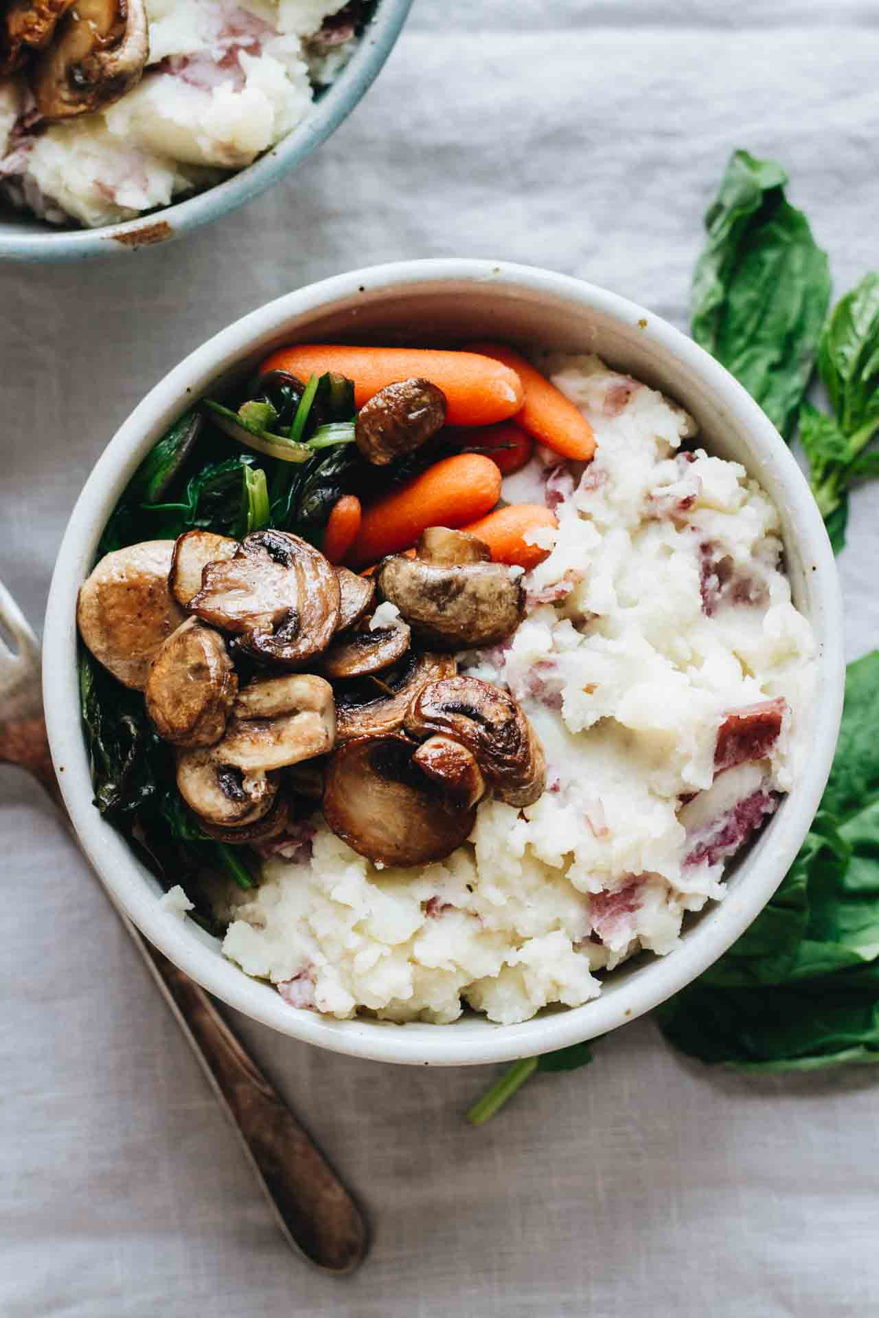 Vegetarian Recipes With Potatoes
 Vegan Loaded Mashed Potato Bowls Jar Lemons
