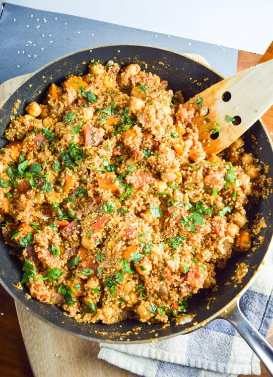 Vegetarian Recipes With Quinoa
 e Pot Tandoori Quinoa Recipe