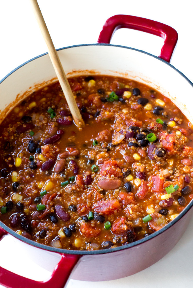 Vegetarian Recipes With Quinoa
 Ve arian Quinoa Chili