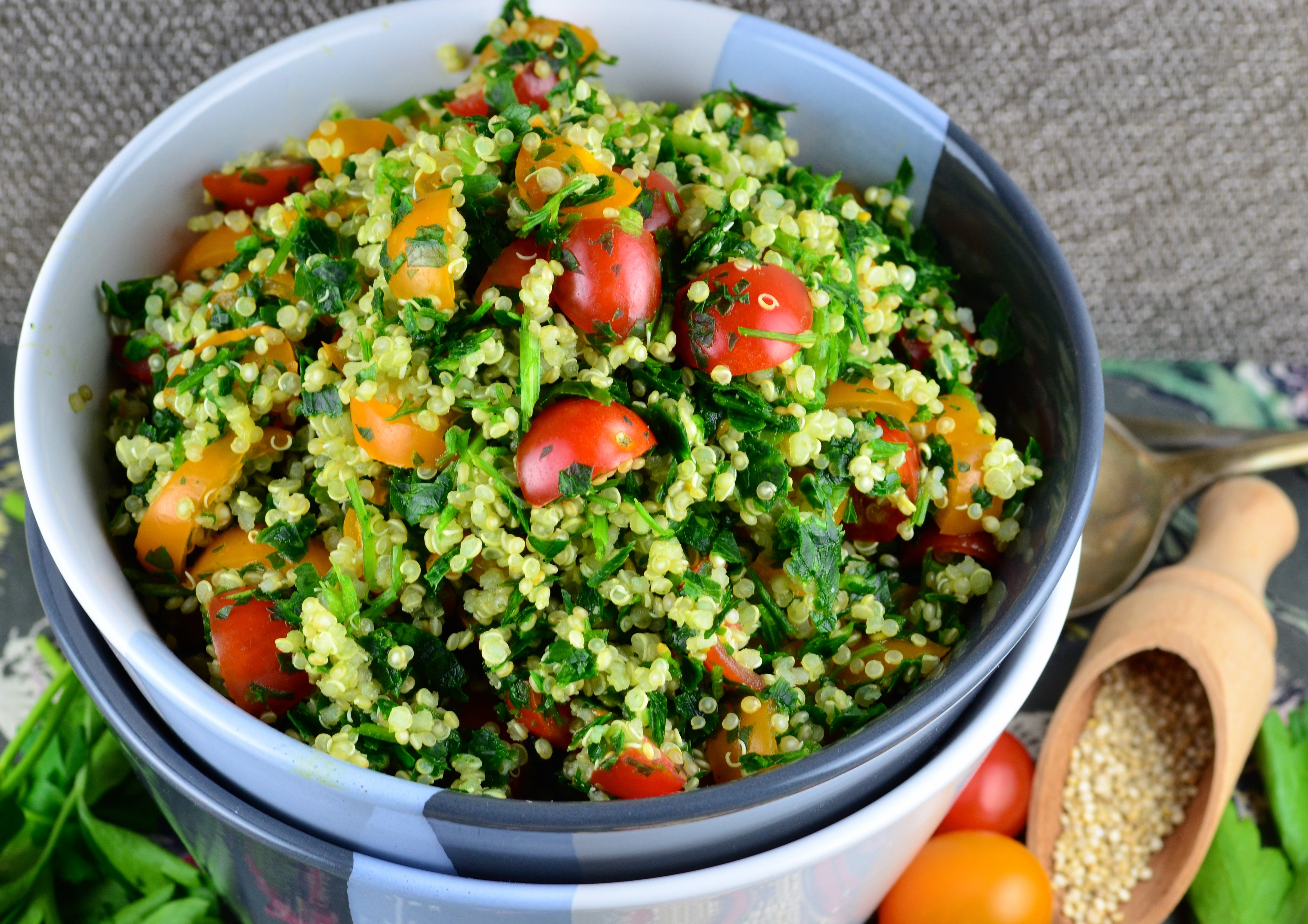Vegetarian Recipes With Quinoa
 Not Just For Passover Recipes Quinoa Tabbouleh