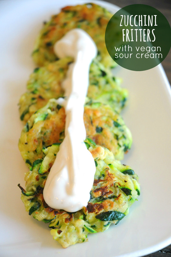 Vegetarian Recipes With Zucchini
 Vegan Zucchini Fritters