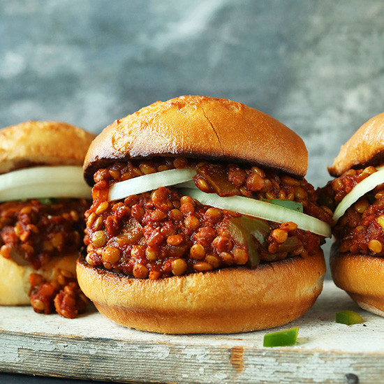 Vegetarian Sloppy Joes Beans
 Cheesy Veggie Skillet Lasagna