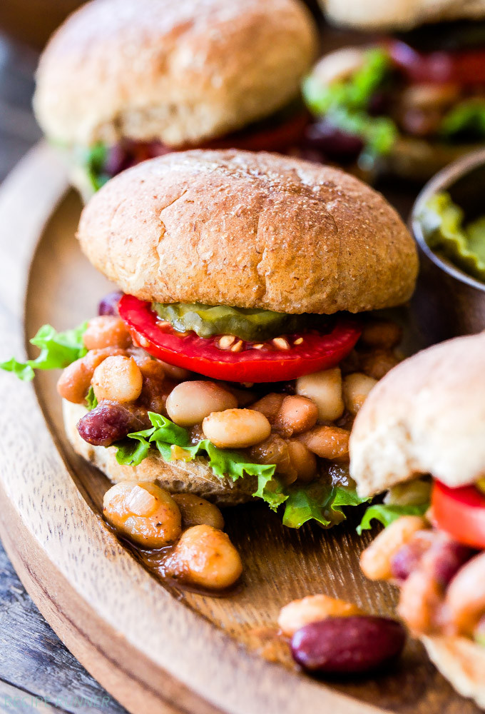 Vegetarian Sloppy Joes Beans
 Vegan Three Bean Sloppy Joe Sliders Recipe Runner