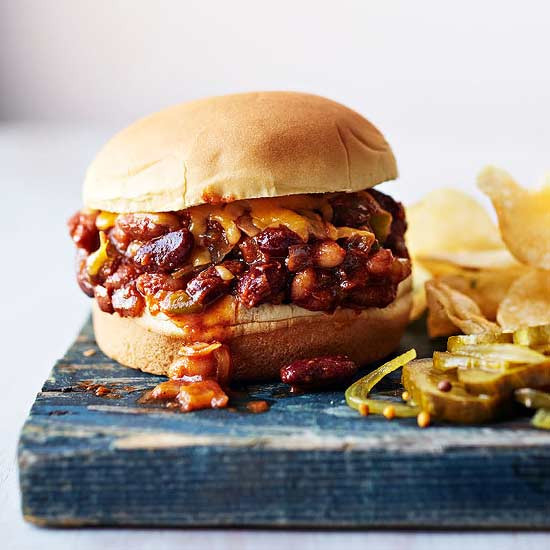 Vegetarian Sloppy Joes Beans
 3 Bean Sloppy Joes