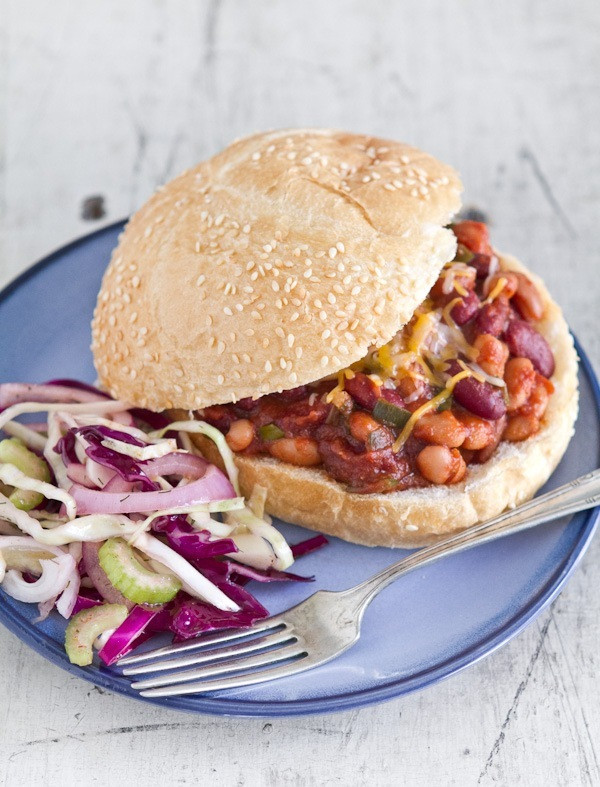 Vegetarian Sloppy Joes Beans
 30 Vegan Recipes for Breakfast Lunch and Dinner