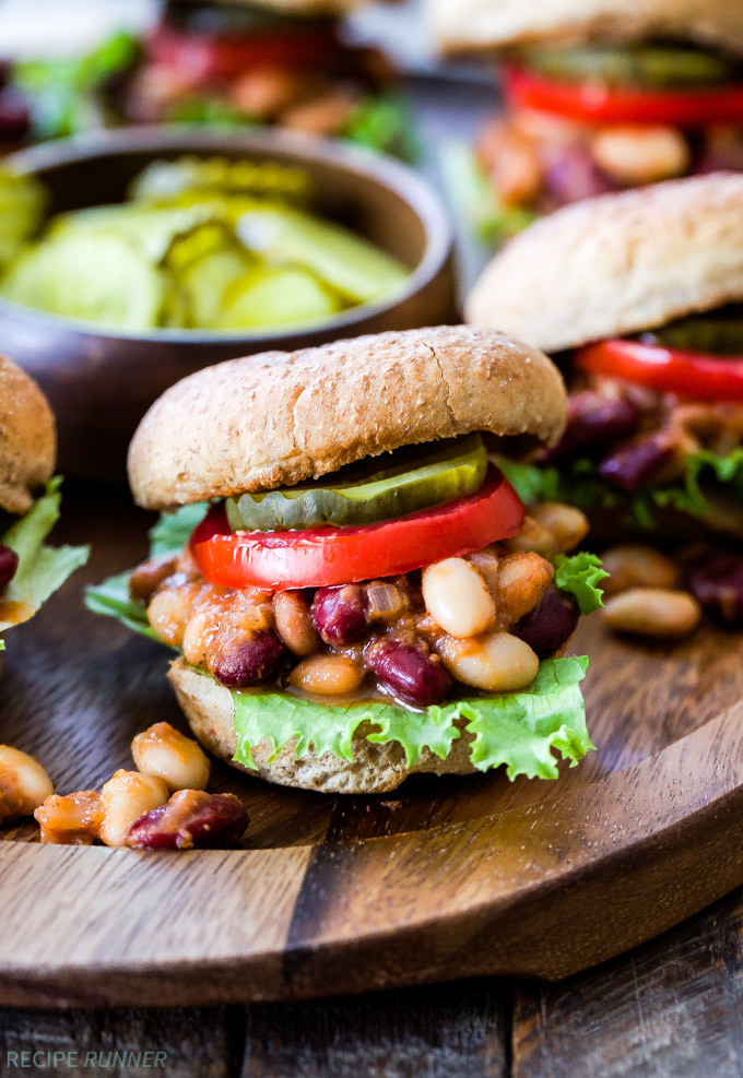 Vegetarian Sloppy Joes Beans
 Vegan Three Bean Sloppy Joe Sliders Recipe Runner