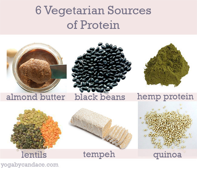 Vegetarian Sources Of Complete Protein
 Ve arian Sources of Protein with recipes — YOGABYCANDACE