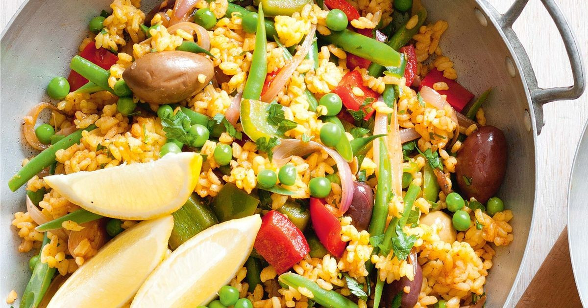 Vegetarian Spanish Recipes
 Smoky ve arian Spanish rice