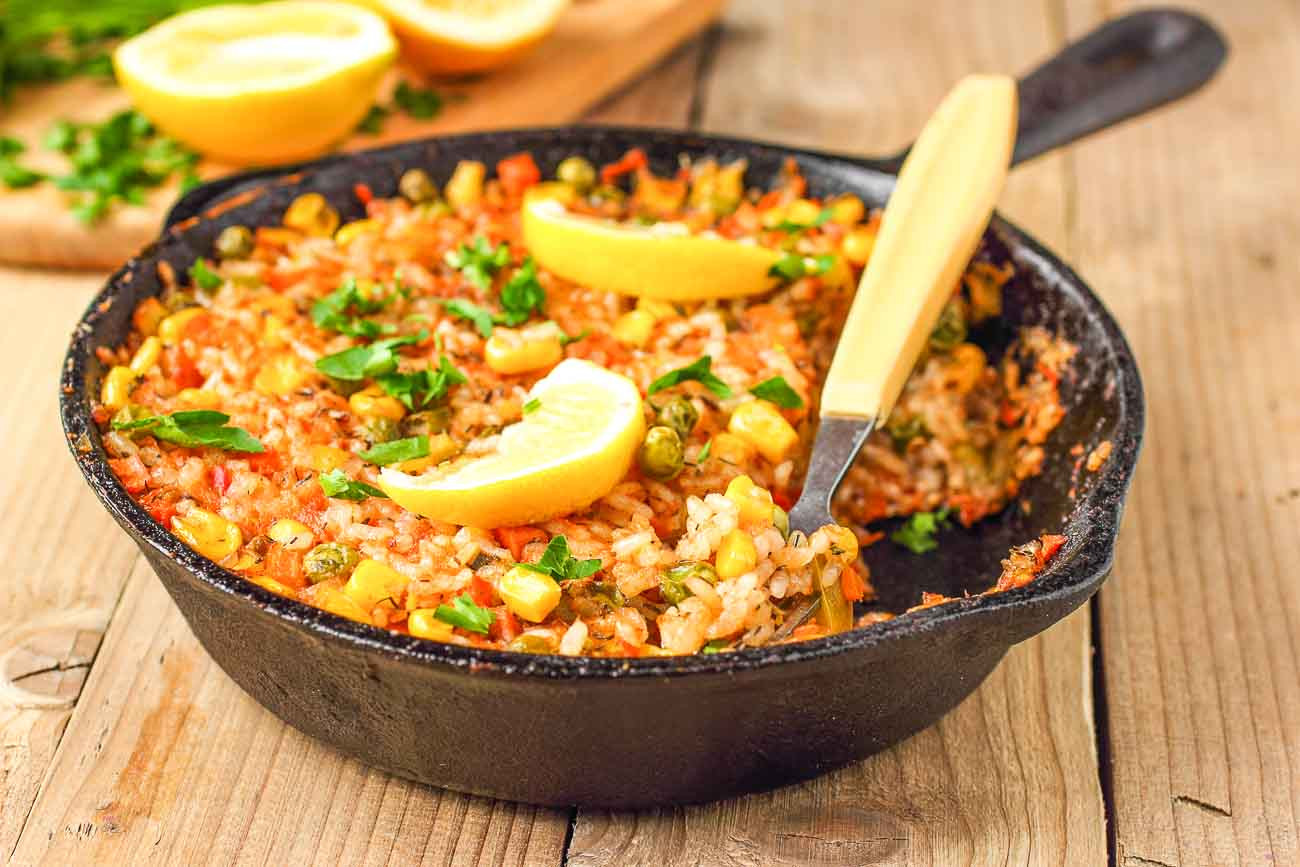 Vegetarian Spanish Recipes
 Smoked Ve arian Spanish Rice Recipe by Archana s Kitchen