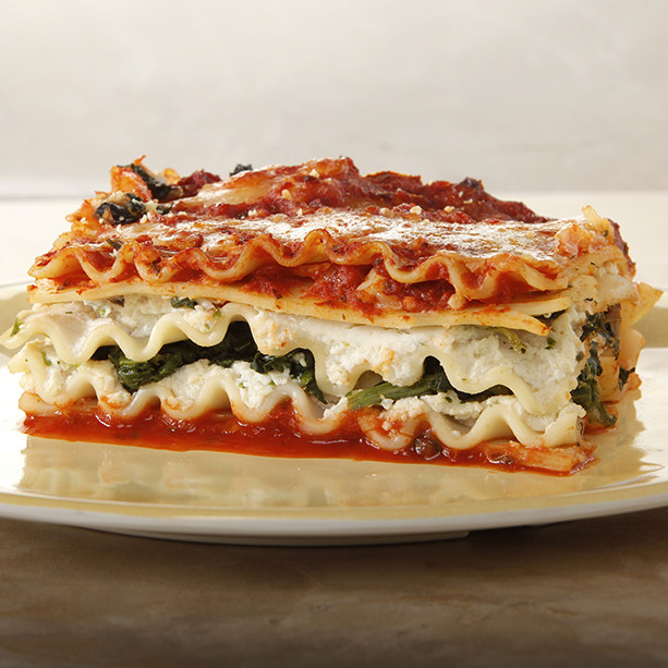 Vegetarian Spinach Lasagna Recipe
 ve arian lasagna with ricotta cheese and spinach