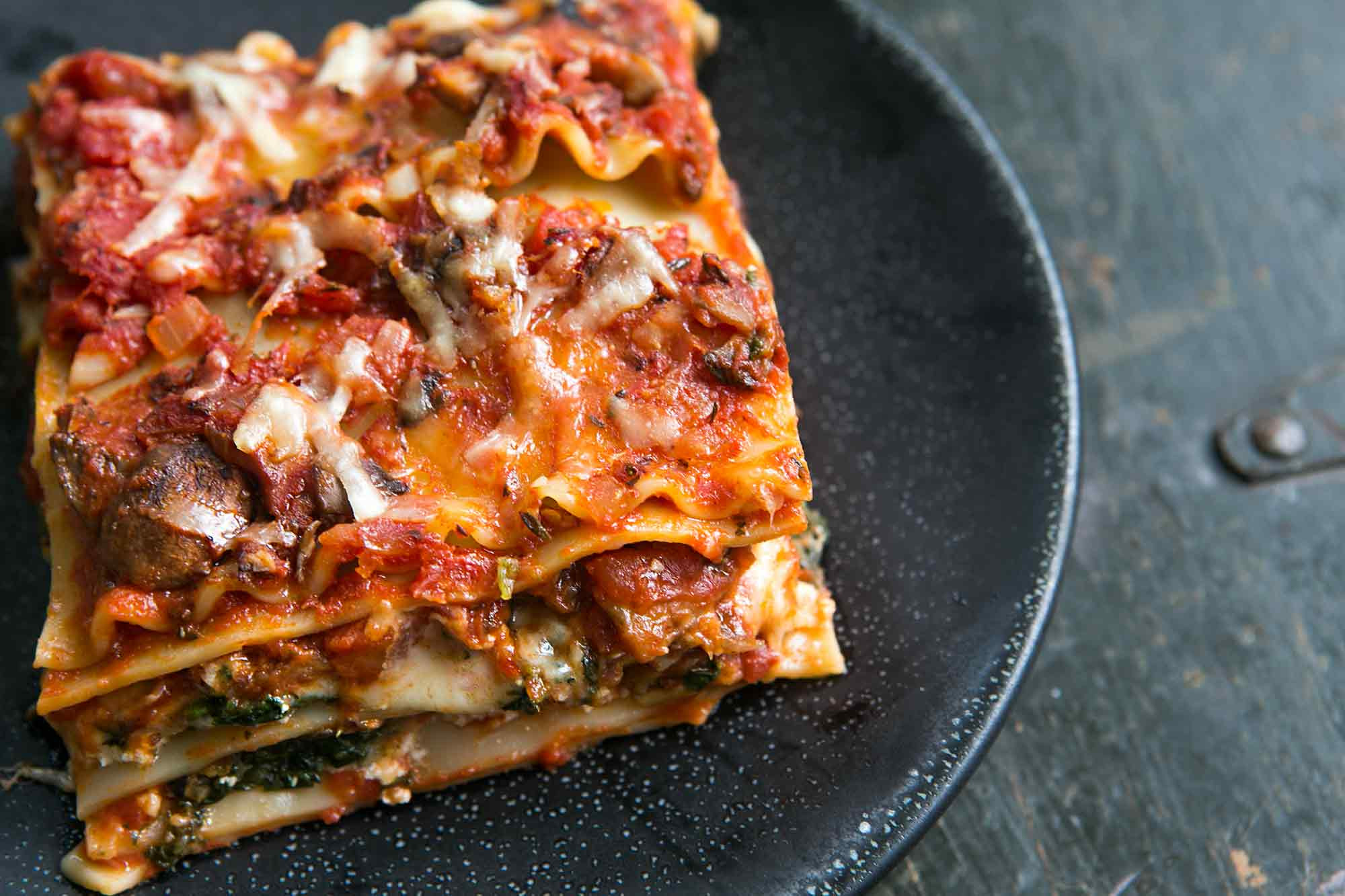 Vegetarian Spinach Lasagna Recipe
 Ve able Lasagna A Favorite for All 