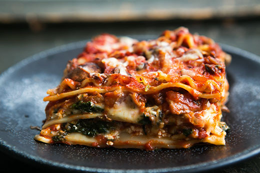 Vegetarian Spinach Lasagna
 Ve arian Lasagna Recipe Spinach and Mushroom Lasagna