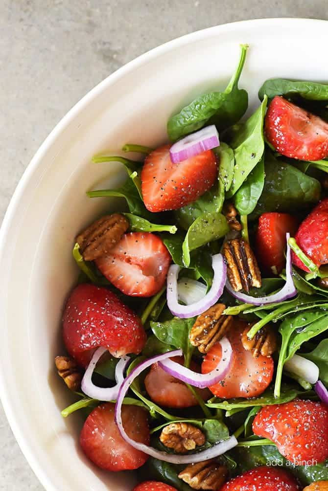 Vegetarian Spinach Salad Recipes
 Strawberry Spinach Salad Recipe Add a Pinch