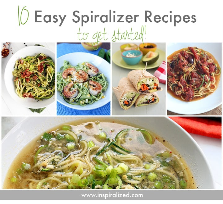 Vegetarian Spiralizer Recipes
 best ve able spiralizer