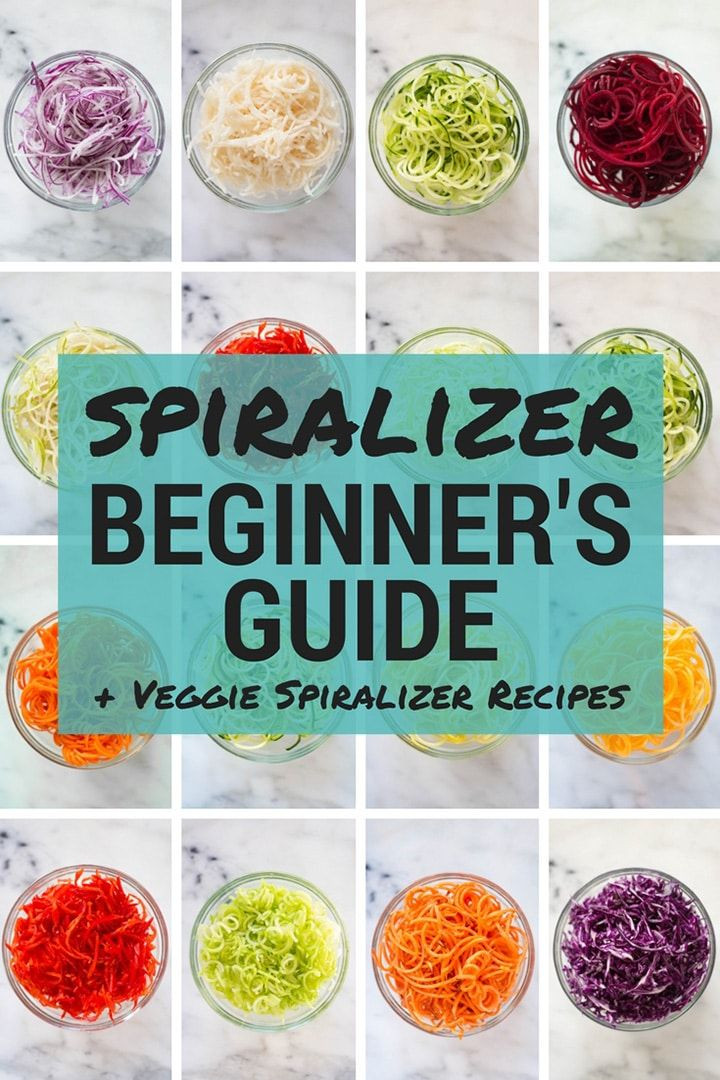 Vegetarian Spiralizer Recipes
 As 25 melhores ideias de Veggie spiral no Pinterest