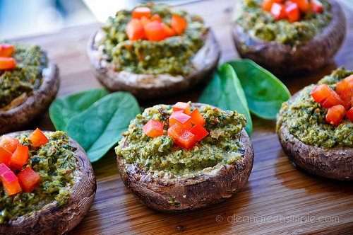 Vegetarian Stuffed Mushroom
 Stuffed Mushrooms