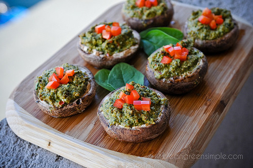 Vegetarian Stuffed Mushroom
 Stuffed Mushrooms