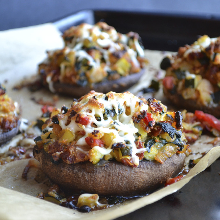 Vegetarian Stuffed Mushroom
 Ve able Stuffed Portabella Mushrooms Taste Love and