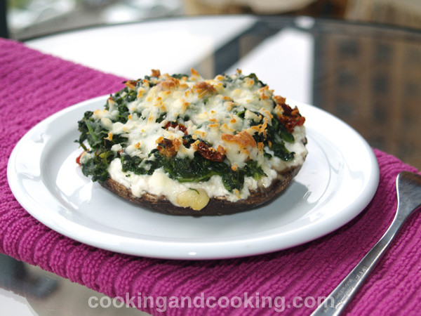 Vegetarian Stuffed Portobello Mushroom Recipes
 Stuffed Portobello Mushrooms