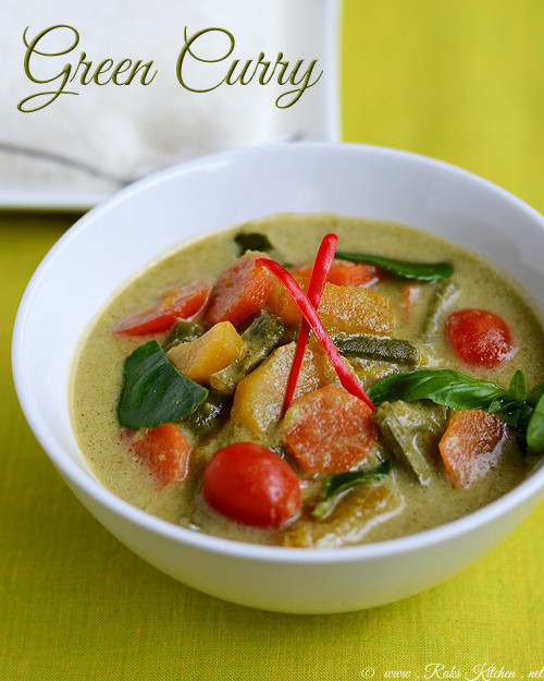 Vegetarian Thai Green Curry Recipes
 Green curry recipe