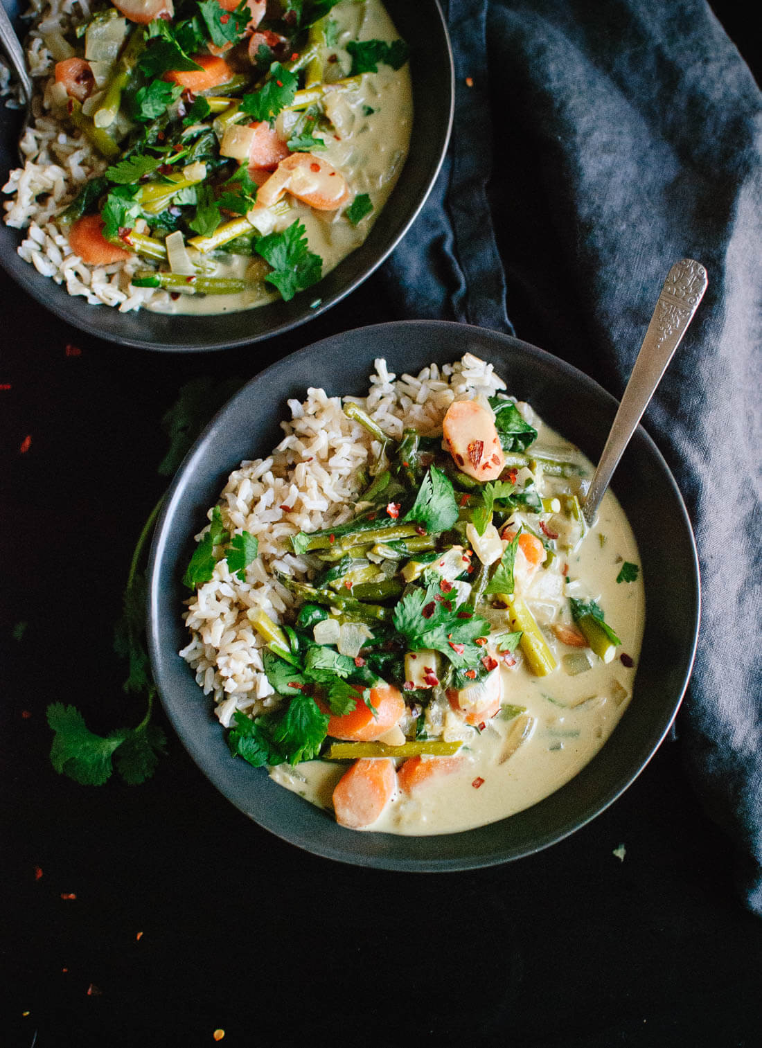Vegetarian Thai Green Curry Recipes
 Thai Green Curry with Spring Ve ables Cookie and Kate