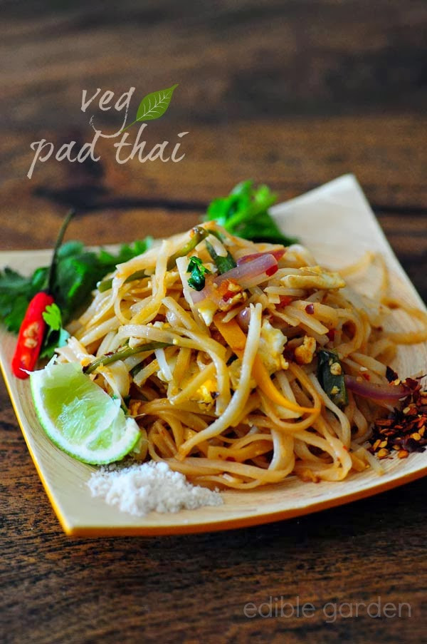 Vegetarian Thai Noodle Recipes
 Pad Thai Ve arian Pad Thai Noodles Recipe Step by