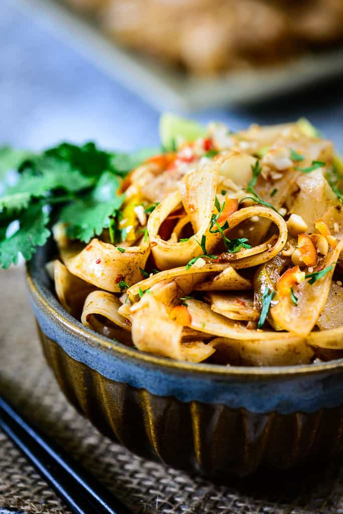 Vegetarian Thai Noodle Recipes
 Ve arian Pad Thai Noodles Whisk Affair