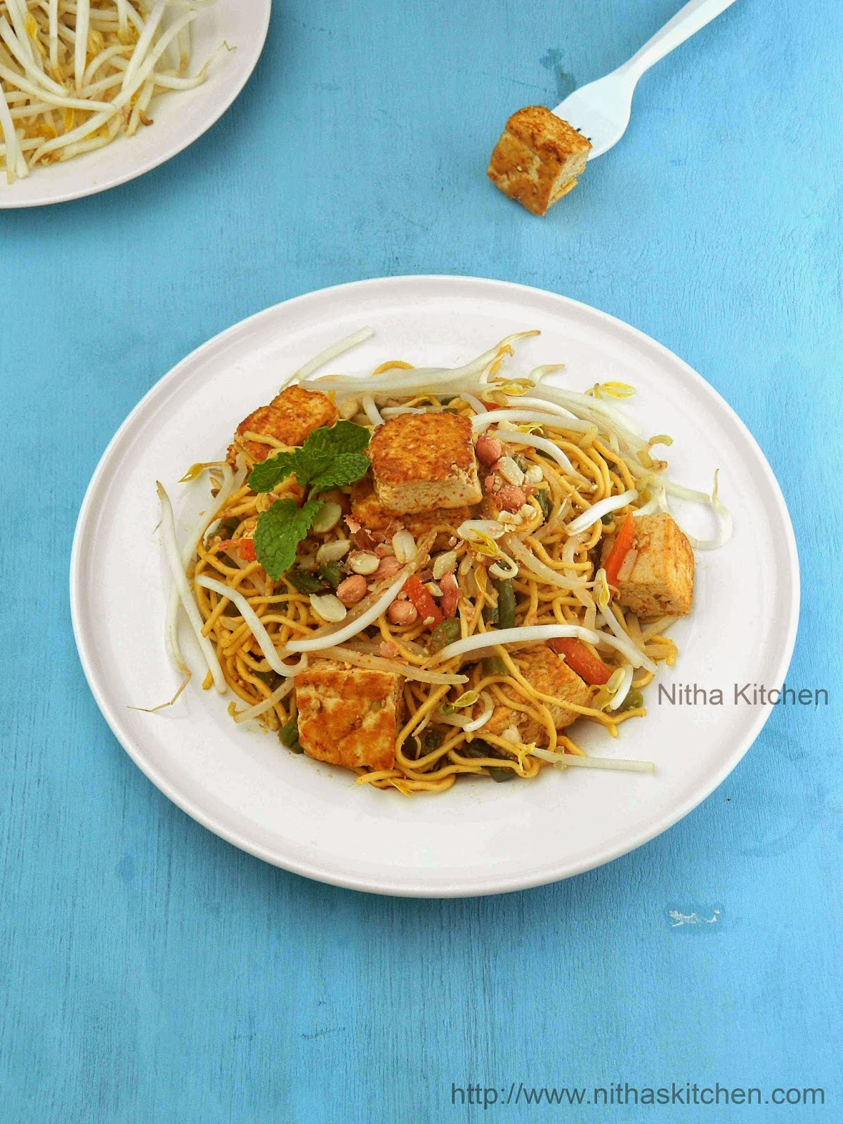 Vegetarian Thai Noodle Recipes
 Nitha Kitchen Tofu Pad Thai Noodles Recipe