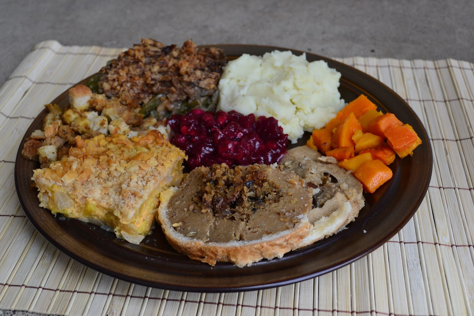 Vegetarian Thanksgiving Dinner
 Growing Up Veg Thanksgiving Round Up