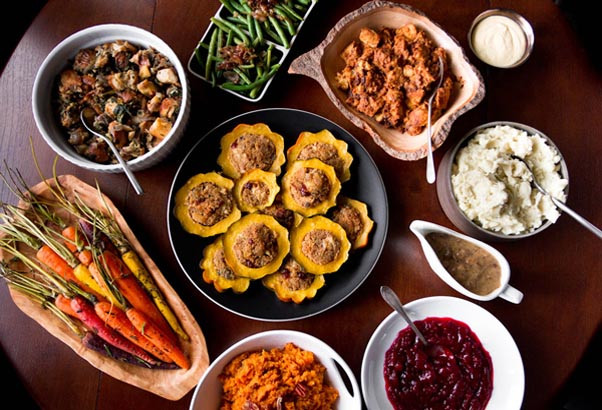 Vegetarian Thanksgiving Dinner
 Thanksgiving Dinner Menu Ideas Easyday