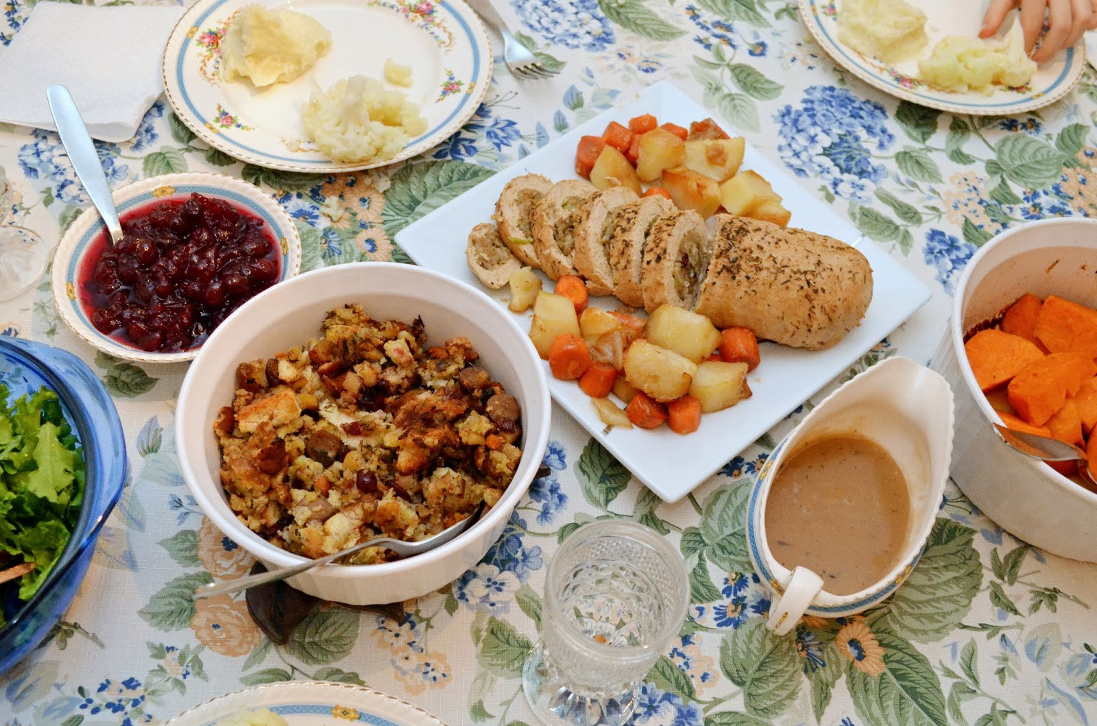 Vegetarian Thanksgiving Dinner
 Woman in Real Life The Art of the Everyday What I Ate