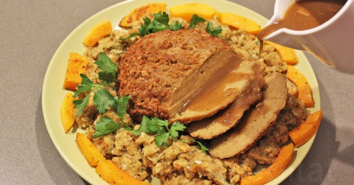 Vegetarian Thanksgiving Turkey
 Ve arian Turkey Recipe Inhabitat – Green Design