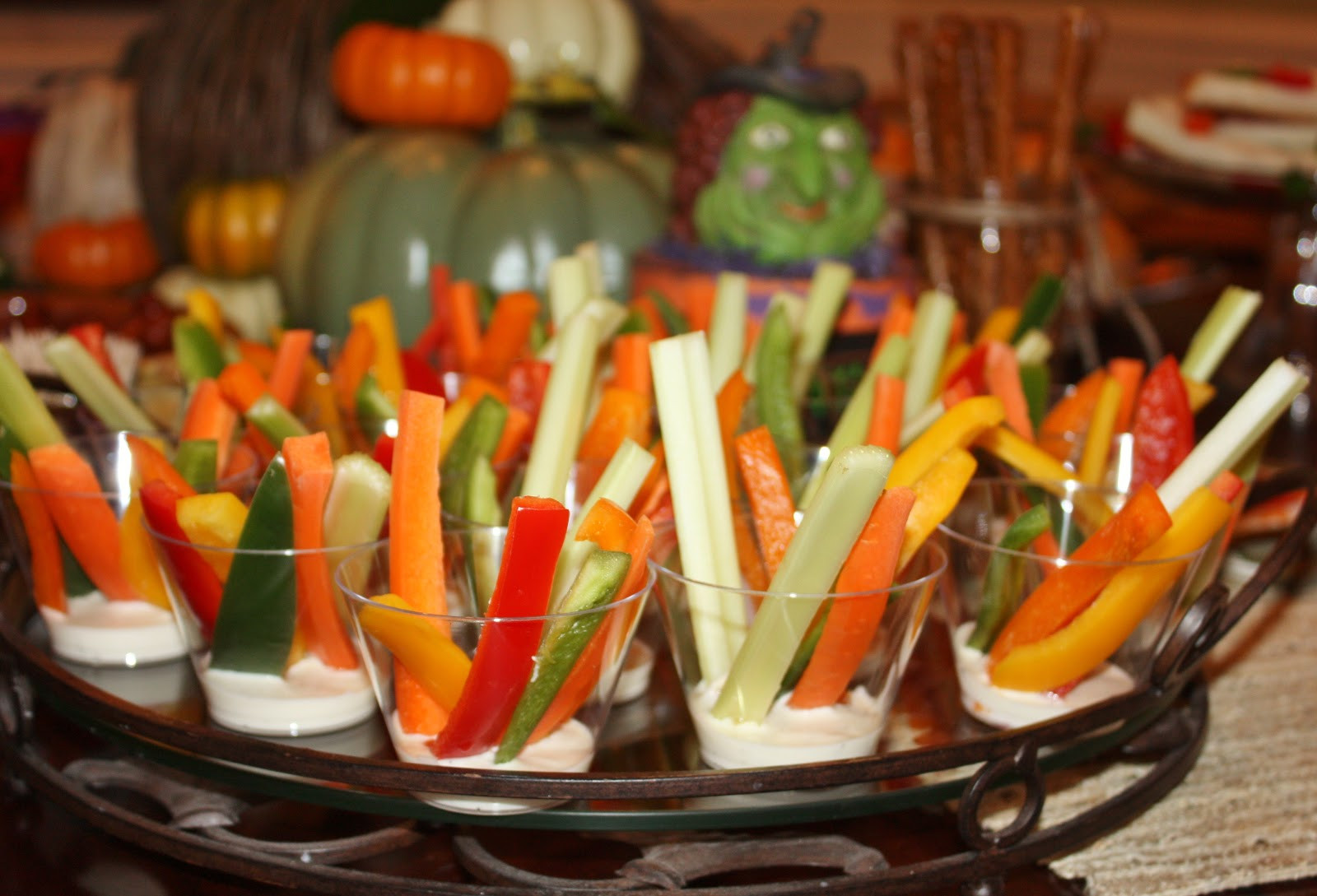 Vegetarian Toothpick Appetizers
 inspired nesting A couple of new EASY appetizers