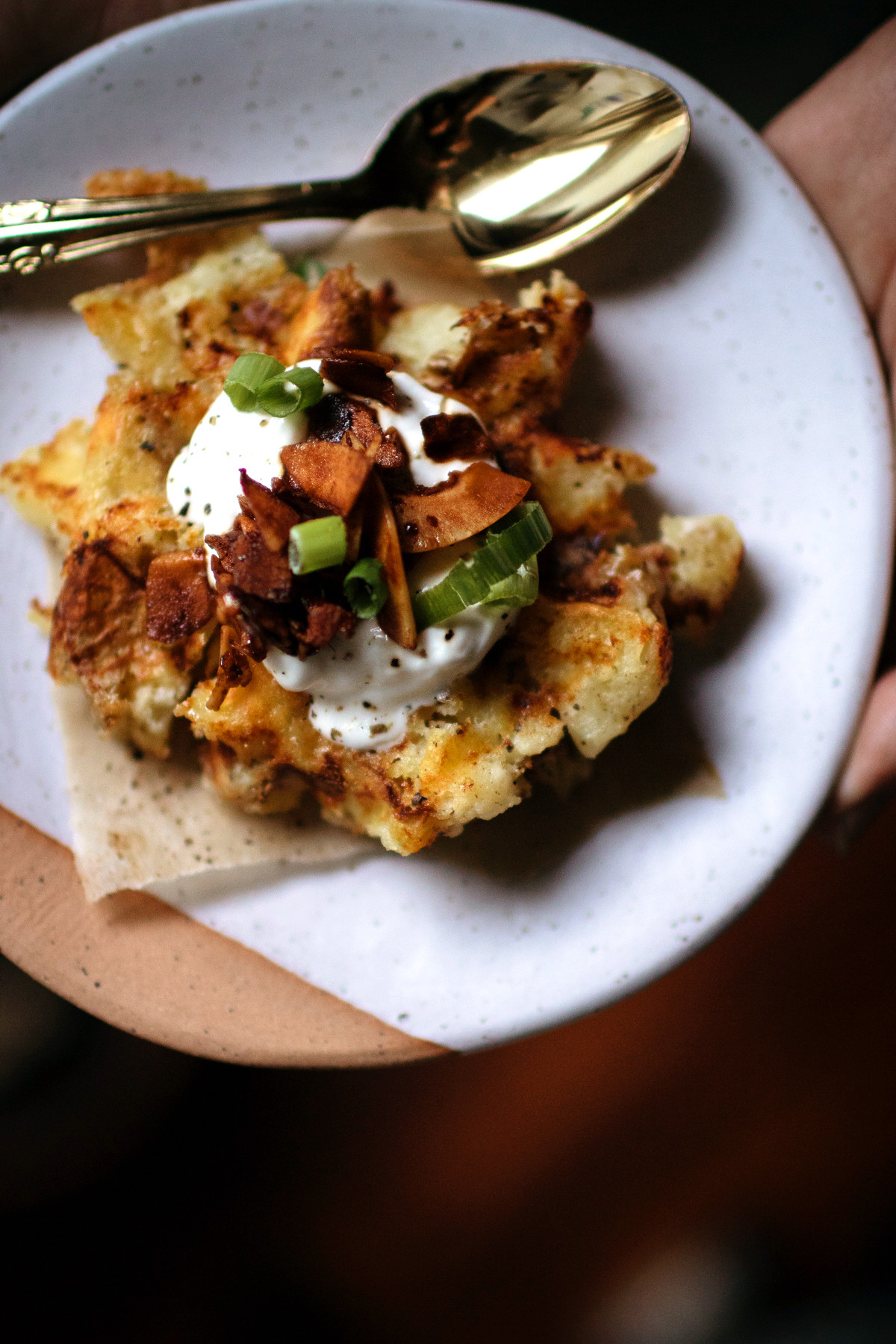 Vegetarian Waffles Recipe
 Ve arian Baked Potato Waffles With Coconut Bacon