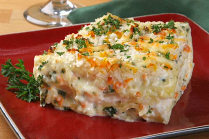 Vegetarian White Lasagna
 Ve able Lasagna Recipes CDKitchen