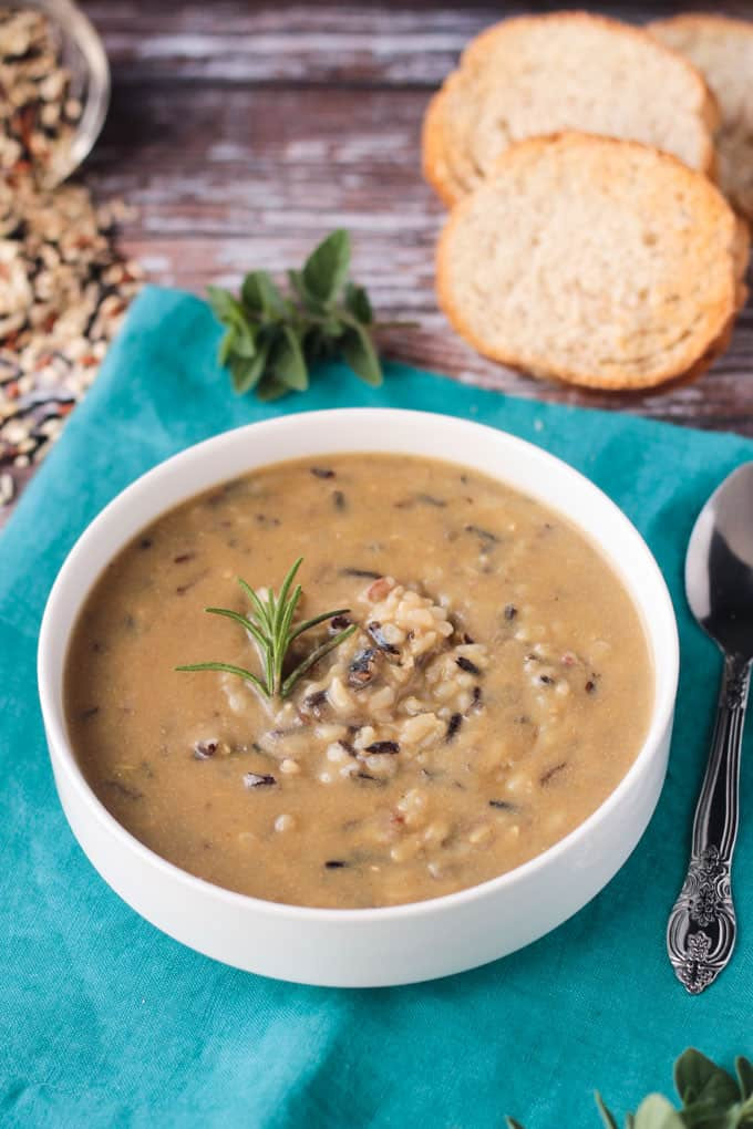 Vegetarian Wild Rice Soup
 wild rice soup vegan