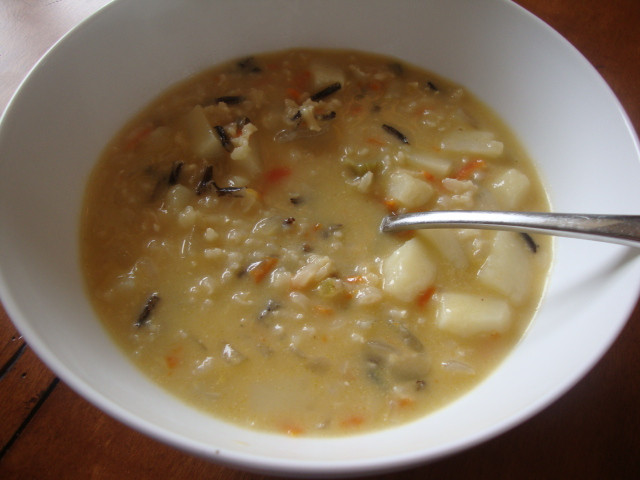 Vegetarian Wild Rice Soup
 Creamy Wild Rice Soup