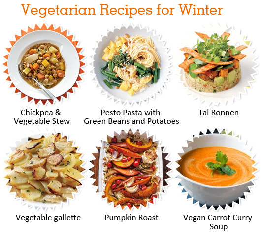 Vegetarian Winter Recipes
 Ve arian Recipes for Winter
