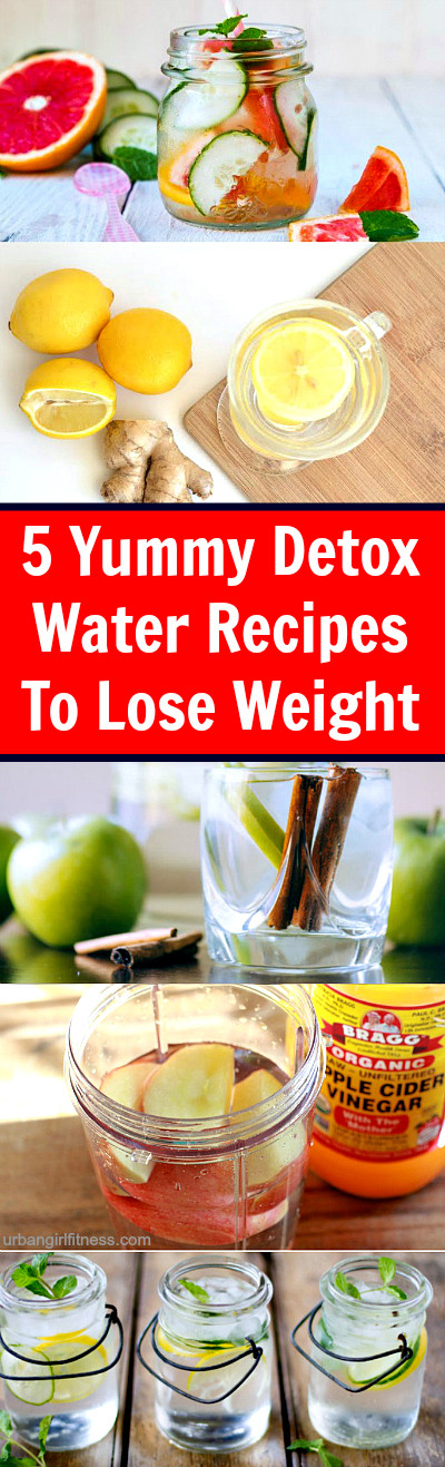 Water Detox Recipes For Weight Loss
 5 Yummy Detox Water Recipes for Weight Loss