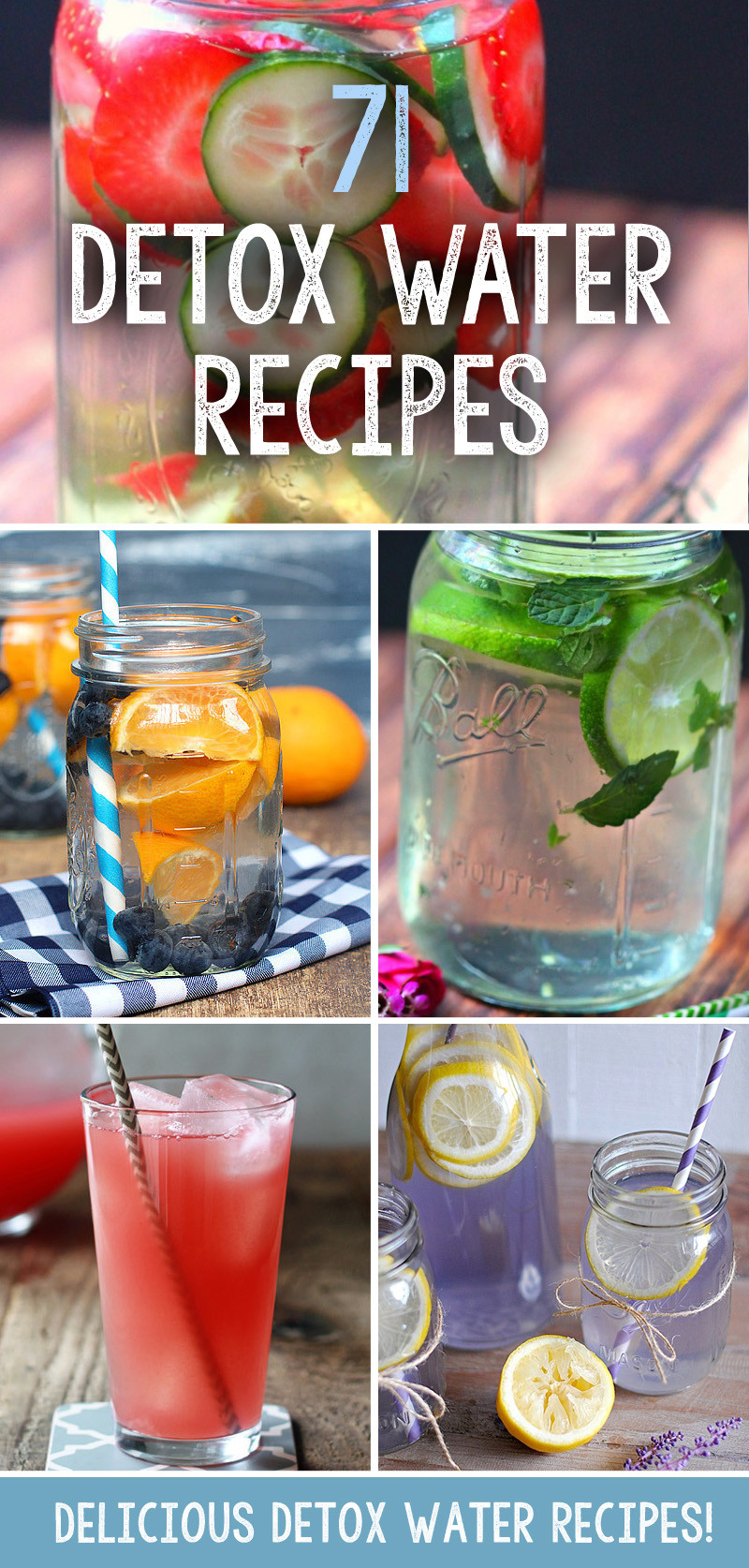 Water Detox Recipes For Weight Loss
 71 Delicious Detox Water Recipes To Help You Lose Weight Fast